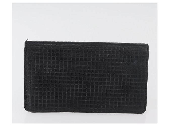 Portafoglio CHANEL in Pelle 2 Set Nero CC Autentico BA12679 - vista 3