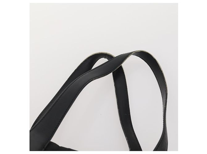 CHANEL Nuova linea di borsa Tote in nylon 3 Set Nero Beige CC Auth BA12659 - vista 6
