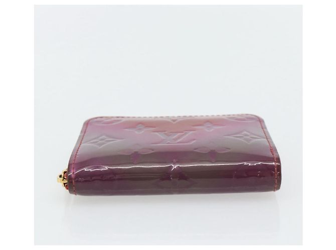 LOUIS VUITTON Vernis Valentine Limited Zippy Coin Purse Rot M90523 Auth 181236A - Ansicht 6