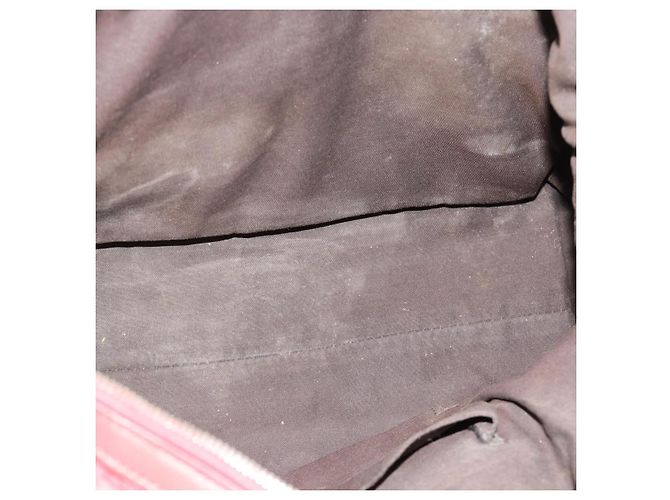 Bamboo Borsa GUCCI GG Canvas Guccissima bambù Pelle Rossa Oro 339548 Auth bs35296 Rosso D'oro - vista 10