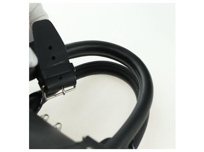 LOUIS VUITTON Epi Keepall 45 Boston Bag Black M42972 LV Auth 179740V Nero - vista 14