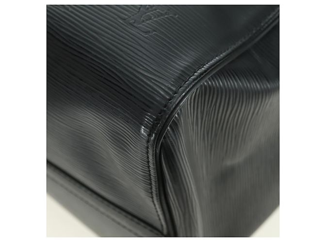 LOUIS VUITTON Epi Keepall 45 Boston Bag Black M42972 LV Auth 179740V Nero - vista 16