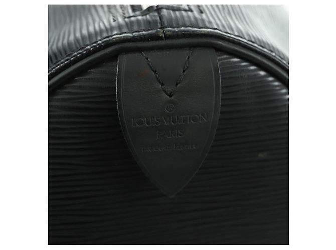 LOUIS VUITTON Epi Keepall 45 Boston Bag Black M42972 LV Auth 179740V Nero - vista 19