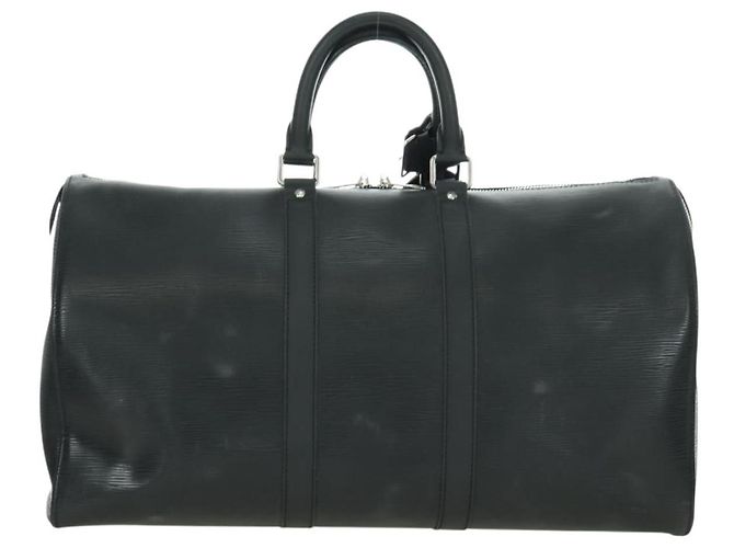 LOUIS VUITTON Epi Keepall 45 Boston Bag Black M42972 LV Auth 179740V Nero - vista 2