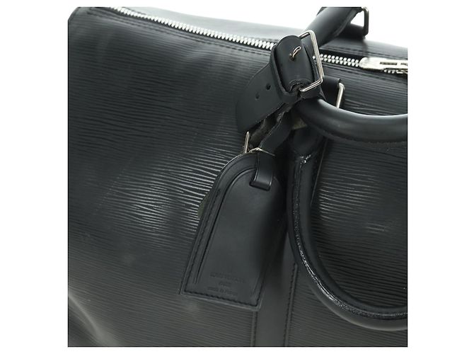 LOUIS VUITTON Epi Keepall 45 Boston Bag Black M42972 LV Auth 179740V Nero - vista 20