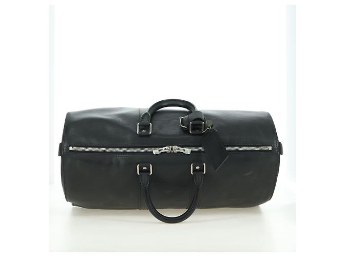 LOUIS VUITTON Epi Keepall 45 Boston Bag Black M42972 LV Auth 179740V Nero - vista 9