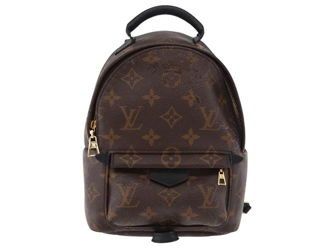 LOUIS VUITTON Monogram Palm Springs MINI Backpack M44873 LV Auth 179744A Monogramma - vista 13