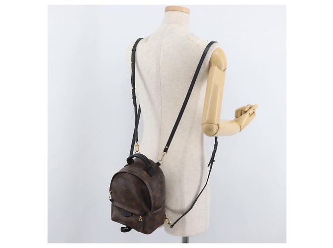 LOUIS VUITTON Monogram Palm Springs MINI Backpack M44873 LV Auth 179744A Monogramma - vista 27