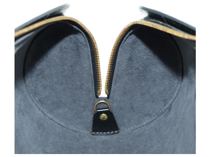 Borsa LOUIS VUITTON Epi Soufflot Nera M52222 LV Auth am11627V Nero - vista 20