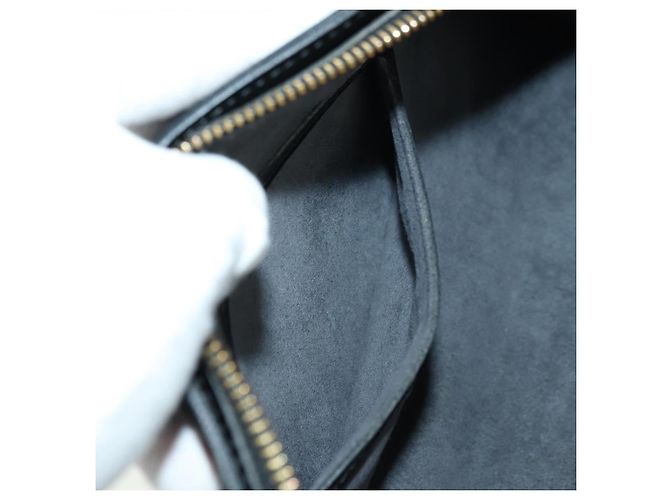 Borsa LOUIS VUITTON Epi Soufflot Nera M52222 LV Auth am11627V Nero - vista 21