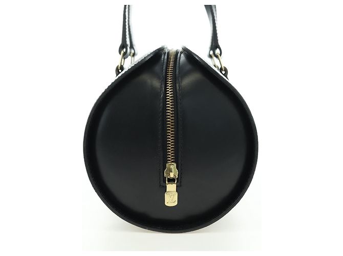 Borsa LOUIS VUITTON Epi Soufflot Nera M52222 LV Auth am11627V Nero - vista 4