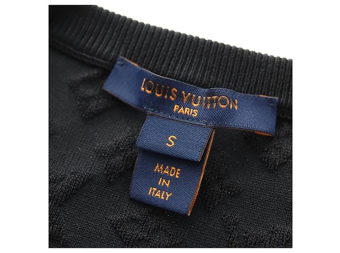 Camiseta de manga larga LOUIS VUITTON Monogram Silk S LV Auth 181157M Monograma - vista 7