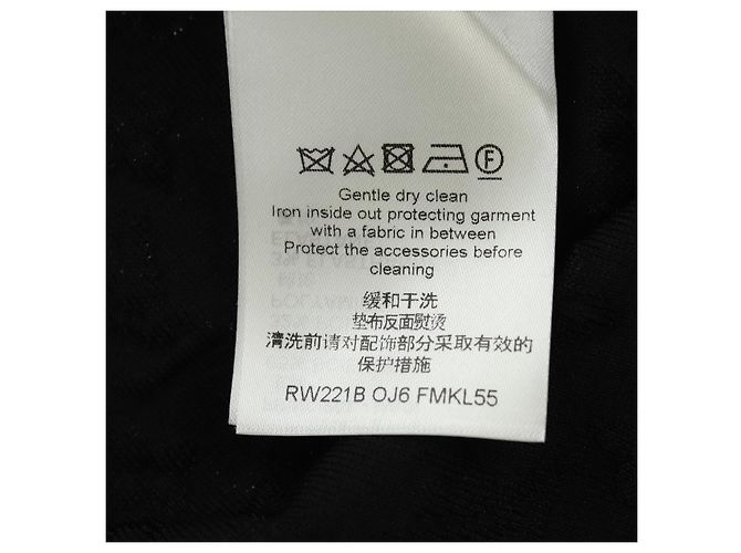 Camiseta de manga larga LOUIS VUITTON Monogram Silk S LV Auth 181157M Monograma - vista 9