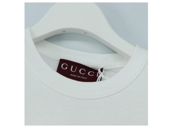 Camiseta GUCCI Colaboración Higuchi Yuko Algodón Blanco Auth 181160M - vista 3