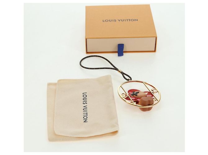 LOUIS VUITTON Monogram Vivienne Swing Charm GI0301 LV Auth 161344SM Monogramma - vista 12