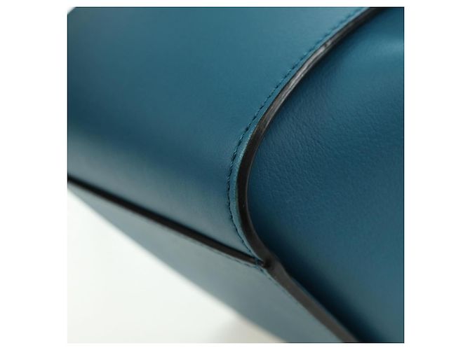 LOEWE Studio Ghibli Hammock Mini Hand Bag Leather 2way Blue Auth 179863SM - vista 18