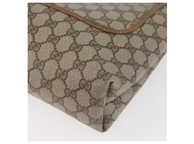 Borsa Tote GUCCI GG Supreme Web Sherry Line PVC Beige 39 02 003 Auth BA12802 - vista 14