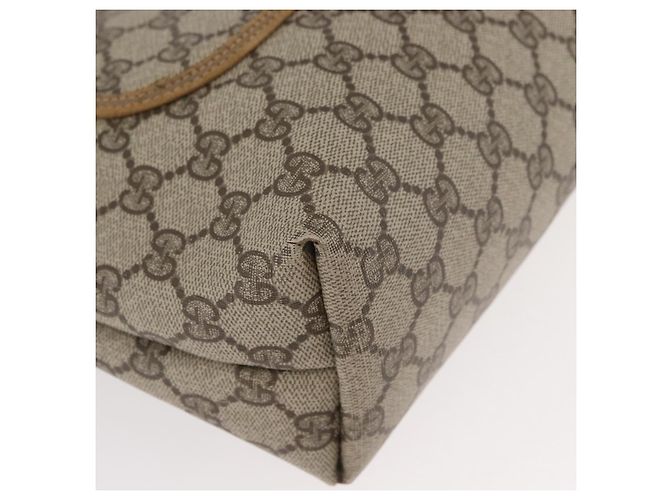 Borsa Tote GUCCI GG Supreme Web Sherry Line PVC Beige 39 02 003 Auth BA12802 - vista 9