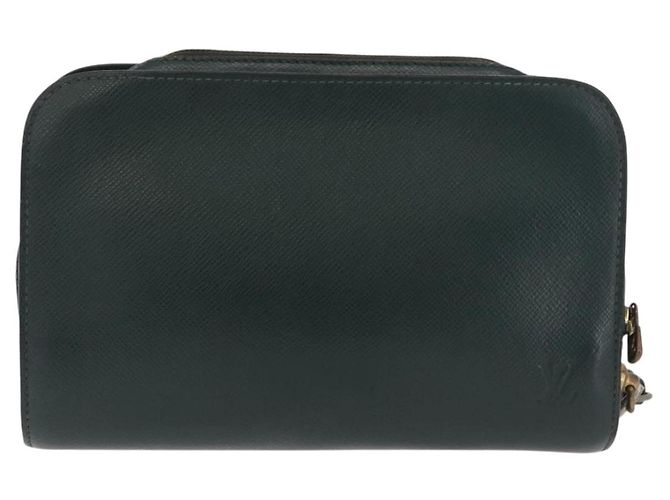 LOUIS VUITTON Clutch Taiga Baikal Epicea M30184 LV Auth 179963 - vista 13