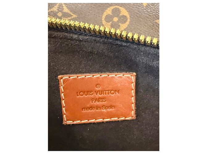Louis Vuitton Monogram Pallas Borsa a Spalla Marrone Monogramma - vista 17