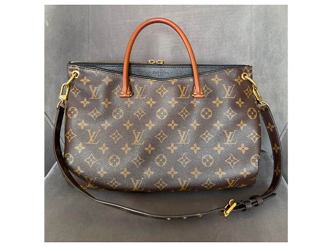 Louis Vuitton Monogram Pallas Borsa a Spalla Marrone Monogramma - vista 4