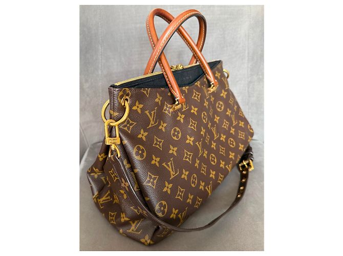 Louis Vuitton Monogram Pallas Borsa a Spalla Marrone Monogramma - vista 5