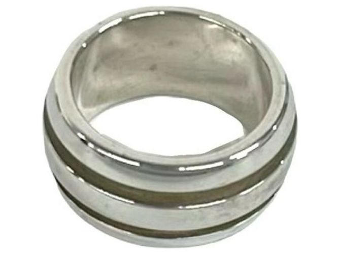 Tiffany & Co Tiffany Groove Double Line Ring Silber - Ansicht 4