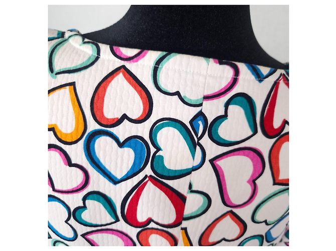 Tailleur Yves Saint Laurent Love s/s 92 con stampa cuori - vista 10