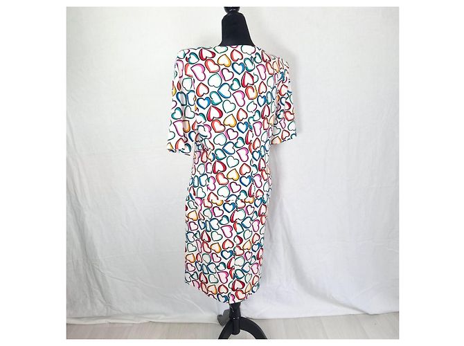 Tailleur Yves Saint Laurent Love s/s 92 con stampa cuori - vista 2