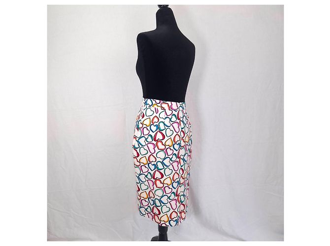 Tailleur Yves Saint Laurent Love s/s 92 con stampa cuori - vista 6