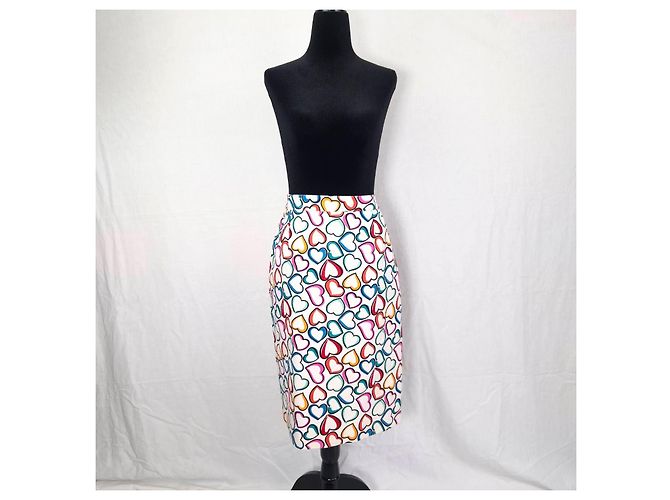 Tailleur Yves Saint Laurent Love s/s 92 con stampa cuori - vista 7
