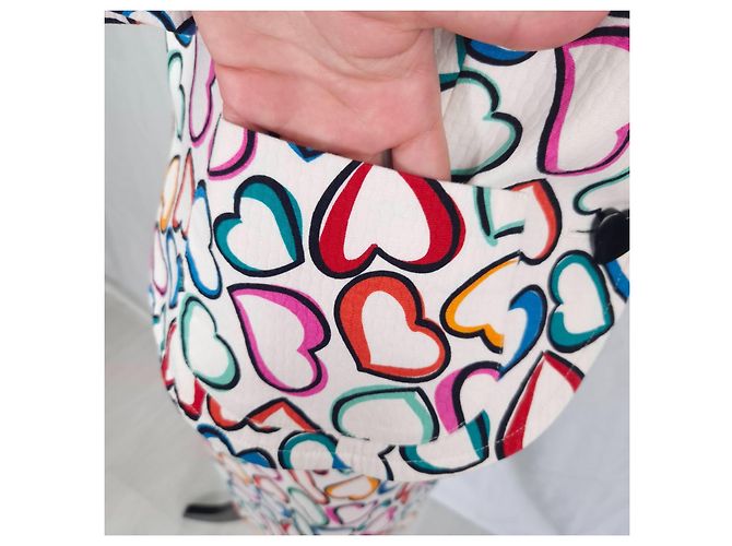 Tailleur Yves Saint Laurent Love s/s 92 con stampa cuori - vista 9