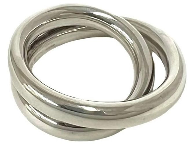 Ring Anel Vertige Hermès Prata - vista 4