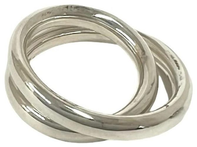 Ring Hermès Anello Vertige Hermes Argento - vista 4