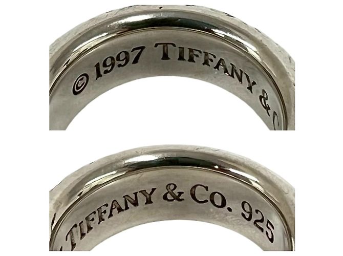 Tiffany & Co Tiffany Vintage Narrow Band Ring Silber - Ansicht 3