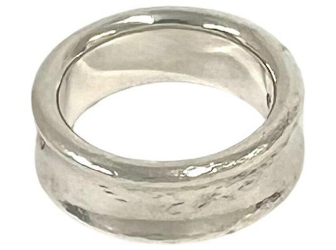Tiffany & Co Tiffany Vintage Narrow Band Ring Silber - Ansicht 6