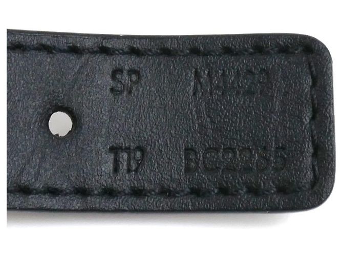 Bracciale Charm in tela Damier Louis Vuitton Marrone Nero - vista 4