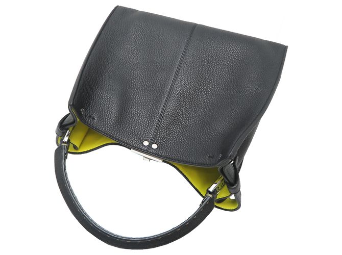 Borsa Fendi Peekaboo X-Lite Medium Nero - vista 4