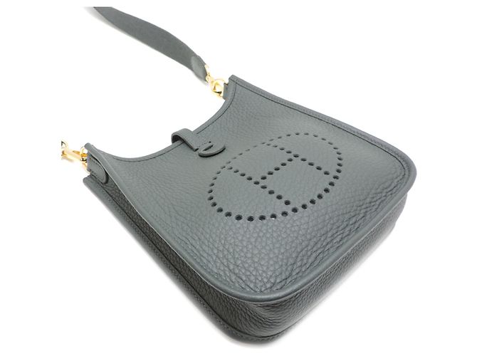Hermès Borsa a tracolla Hermes Evelyne TPM Amazone K Marrone - vista 3