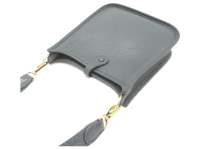 Hermès Borsa a tracolla Hermes Evelyne TPM Amazone K Marrone - vista 4