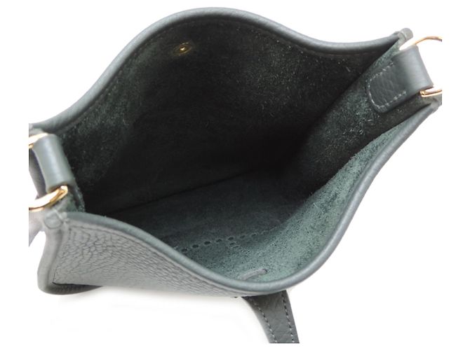 Hermès Borsa a tracolla Hermes Evelyne TPM Amazone K Marrone - vista 5