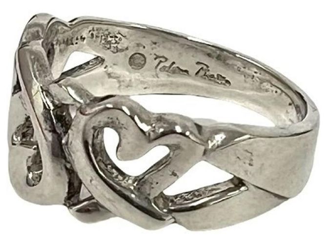 Tiffany & Co. Loving Heart Band Ring Silvery - view 4