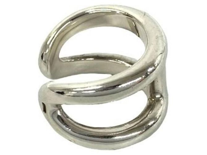 Ring Hermès Anello Hermes Osmo's GM Argento - vista 5