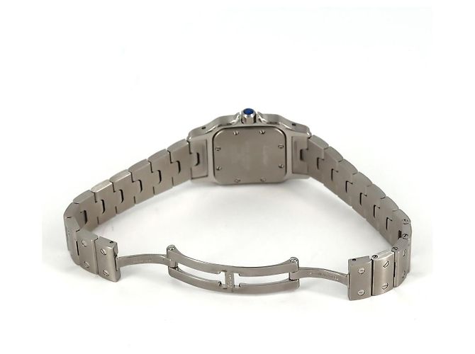 Cartier Santos Galbee Edelstahl Silber - Ansicht 7