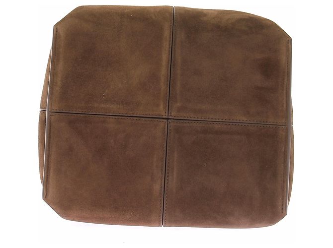 Phoebe Philo Borsa tote in scamosciato marrone - vista 7
