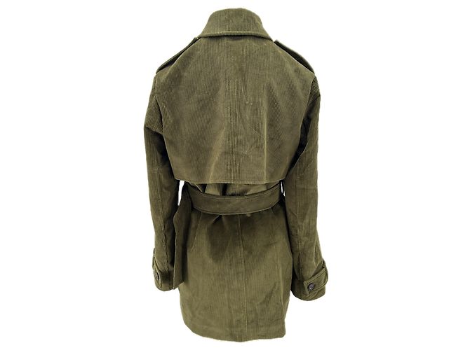 Autre Marque Blazer de algodón de pana caqui VERONICA DE PIANTE - vista 2
