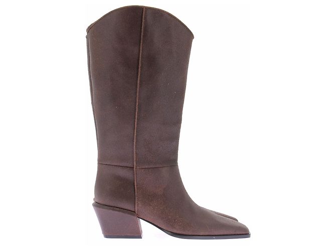 Paris Texas Santiags "Bettina" in pelle Marrone - vista 4