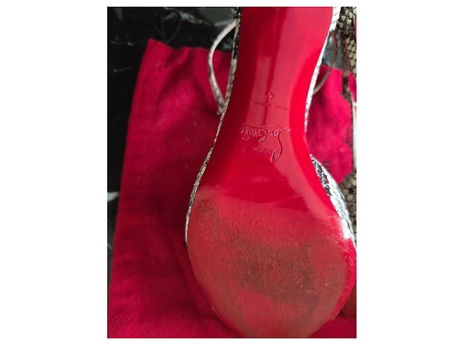 Christian Louboutin Pumps aus Pythonleder Python drucken - Ansicht 10