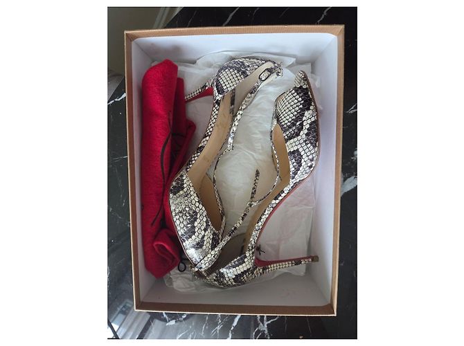 Christian Louboutin Pumps aus Pythonleder Python drucken - Ansicht 14