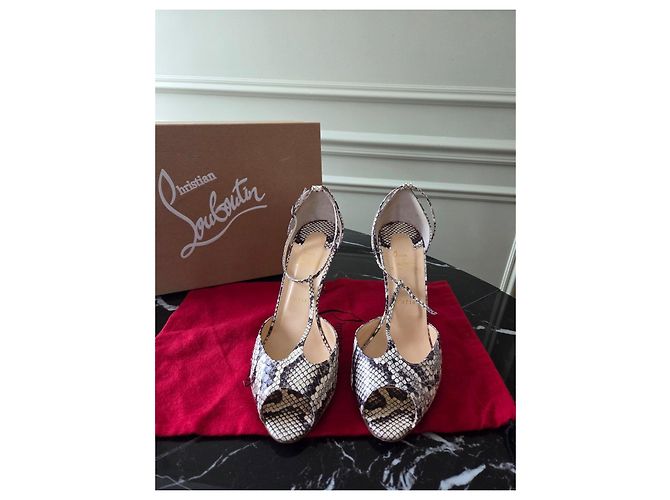 Christian Louboutin Pumps aus Pythonleder Python drucken - Ansicht 2